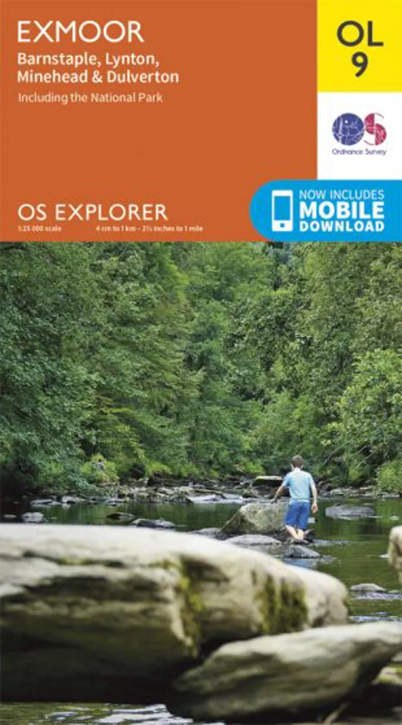 OS Explorer Map 0L9 - Exmoor